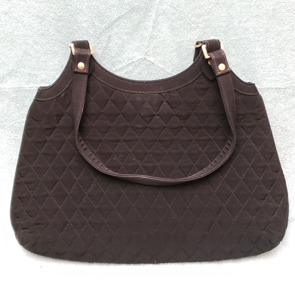 Vera Bradley Black Quilted Bag